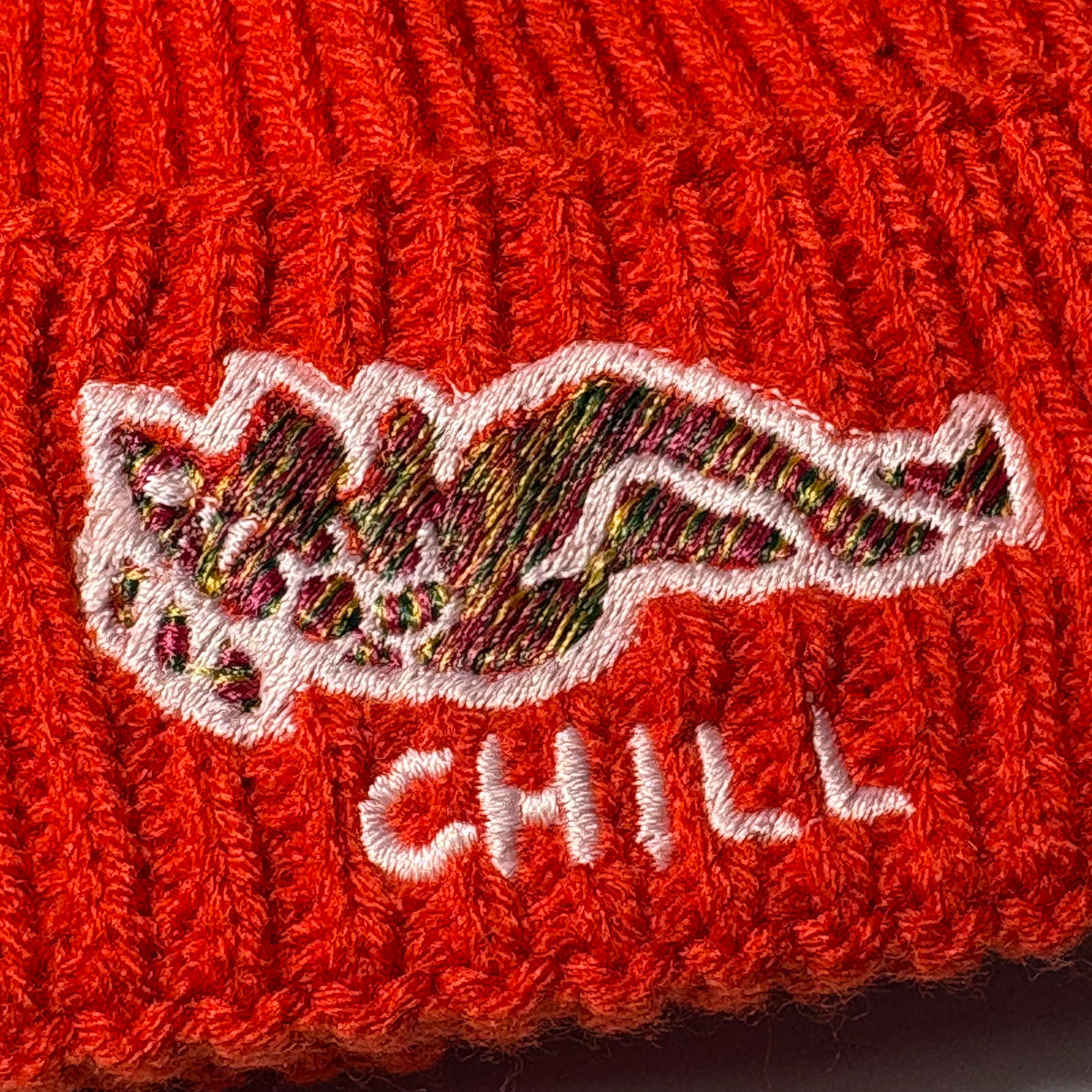 BEANIE: CHILL RED