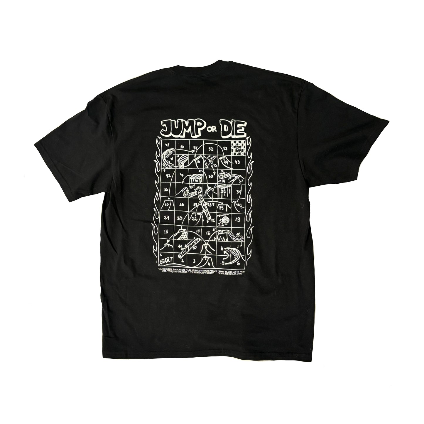 JUMP OR DIE: GAME T-SHIRT