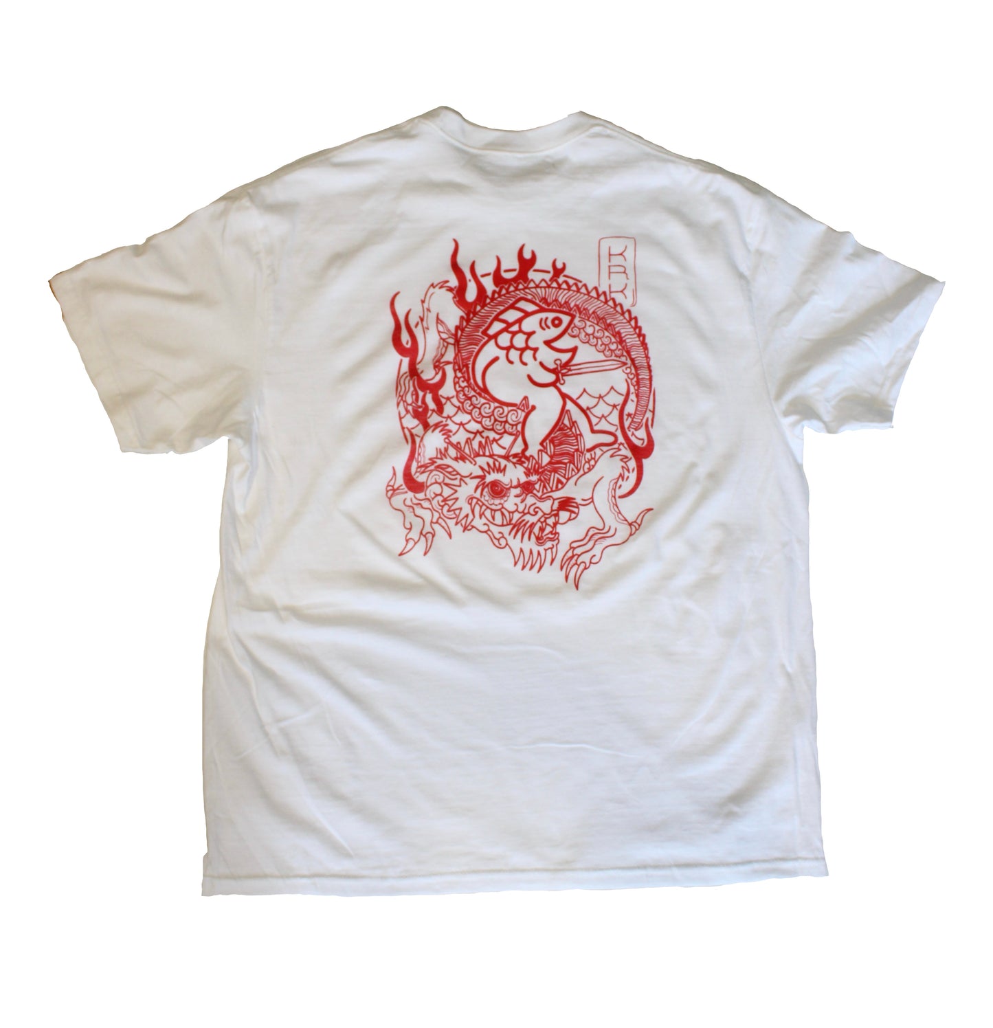 DRAGON WHITE TEE