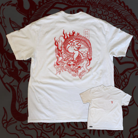DRAGON WHITE TEE