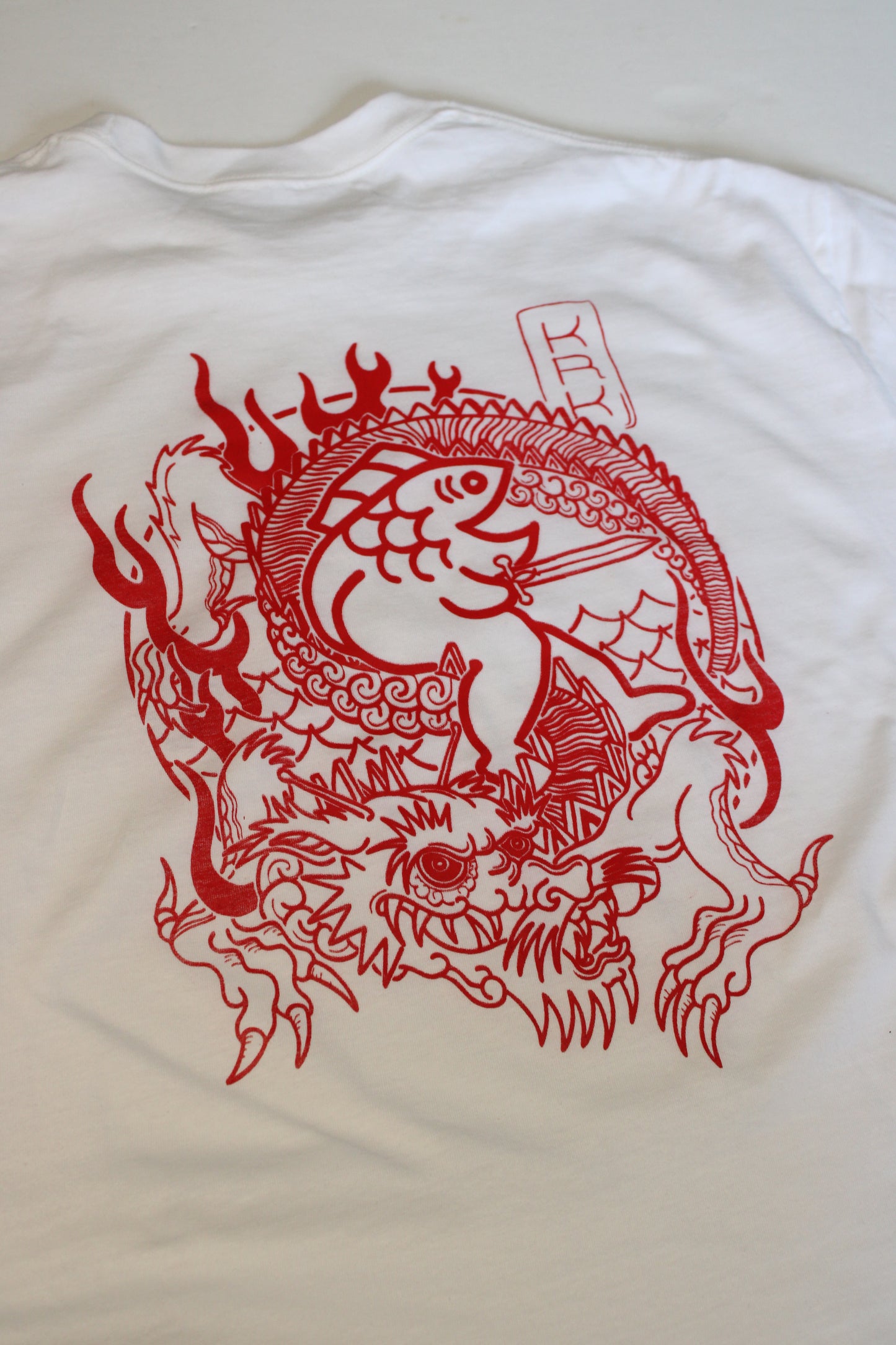 DRAGON WHITE TEE
