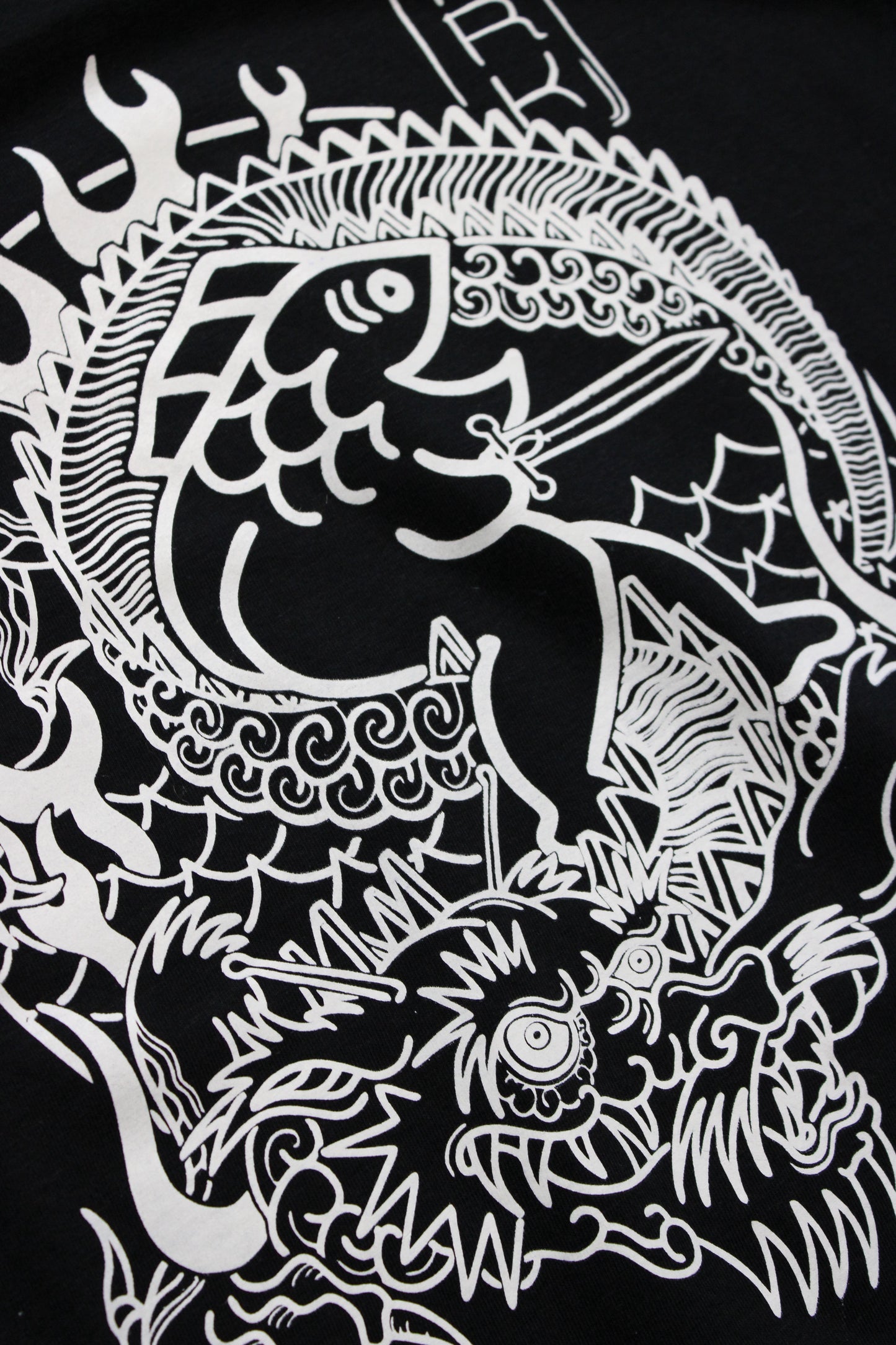 DRAGON BLACK TEE