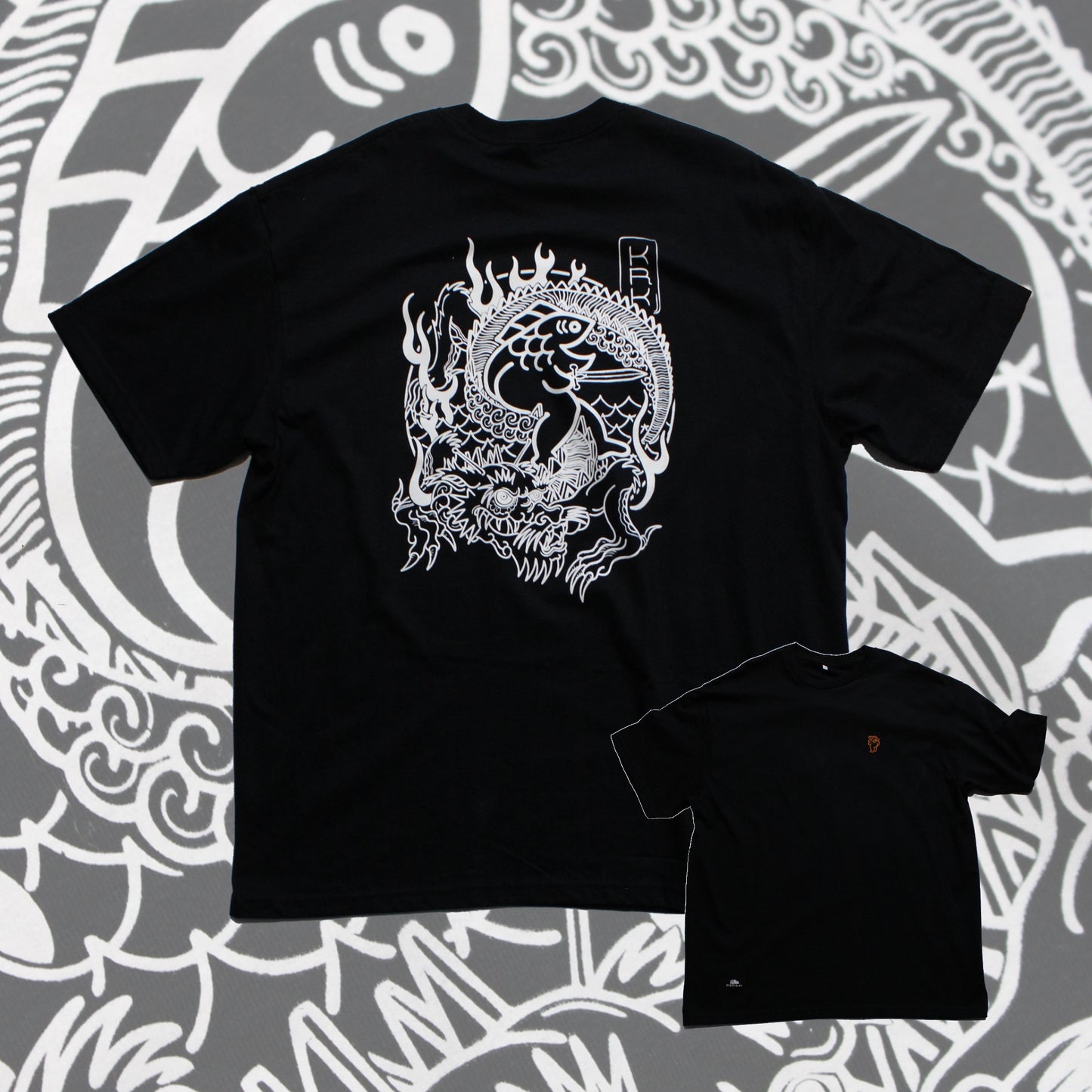 DRAGON BLACK TEE