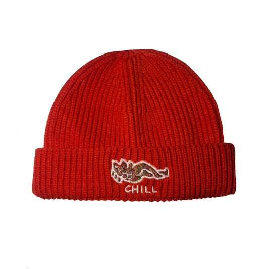 BEANIE: CHILL RED